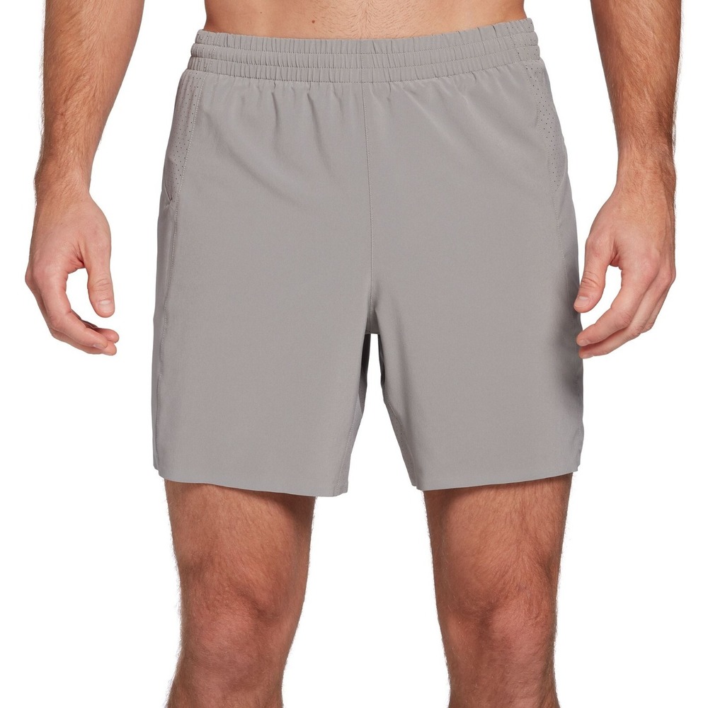 VRST Men's 7" Accelerate Run Short,‎ XXL, Silver Shadow